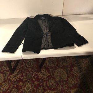 blue asphalt L Women's leather jacket